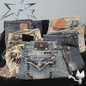 ✨Y2K GRUNGE VINTAGE 5 JEAN DROP✨